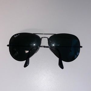 All Black Aviator Ray Bans